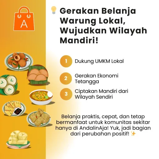 💡 Gerakan Belanja Warung Lokal, Wujudkan Wilayah Mandiri! 💡