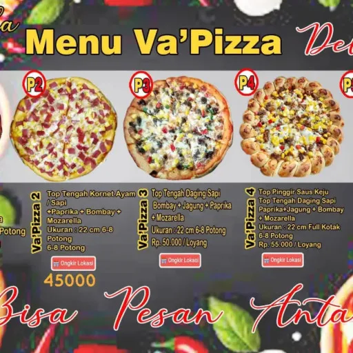 Vapizza dan toko sembako bunda-L