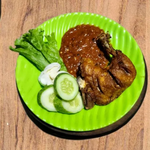 Pecel ayam