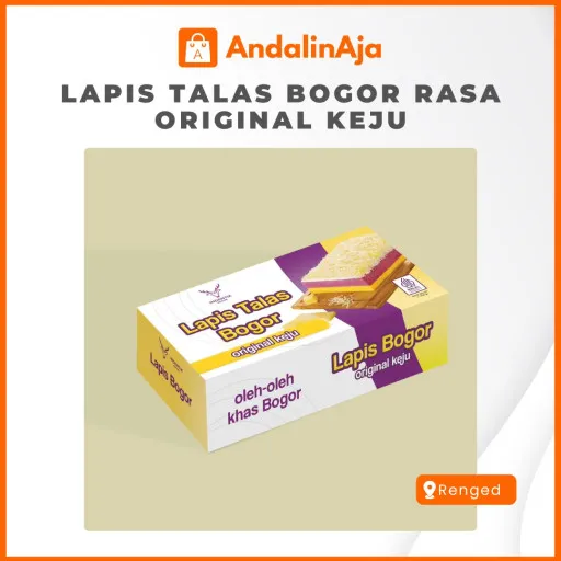 Lapis Talas Bogor Rasa Original Keju