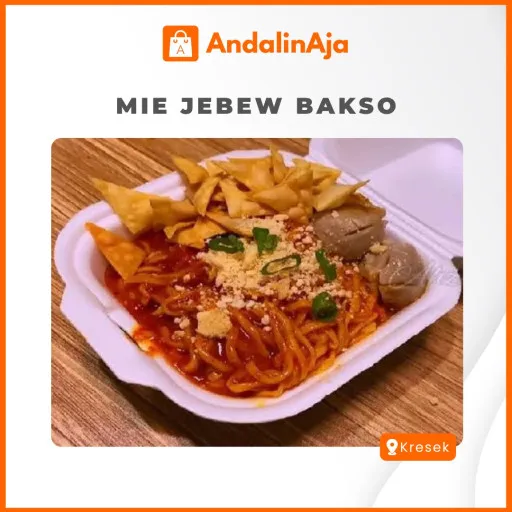 Mie Jebew Chili oil Bakso