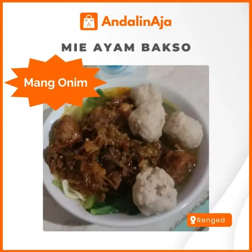 'Mie Ayam Bakso | Mang Onim'