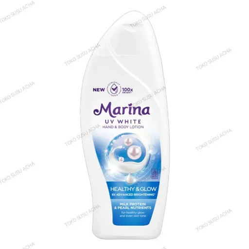 Marina UV White Hand Body Lotion Healthy & Glow 460ml