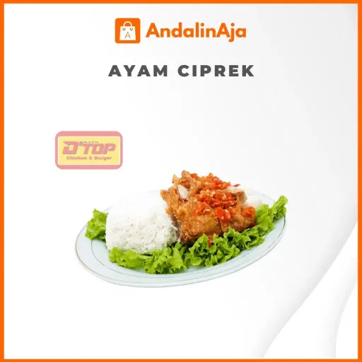 Ayam Ciprek (Tanpa Nasi)