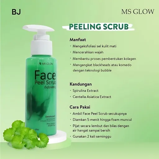 MS Glow Face Peel Scrub