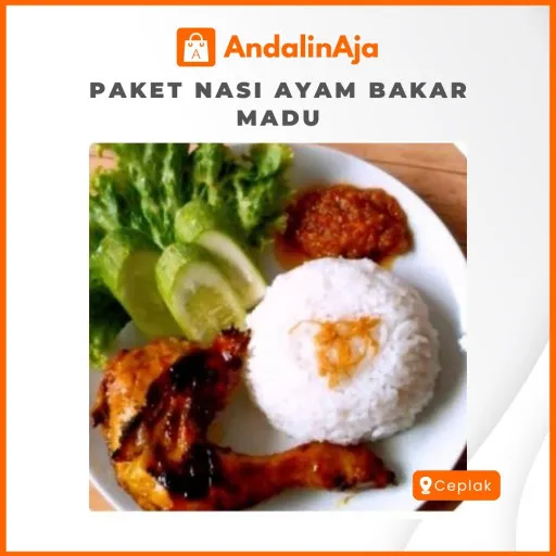 Paket Nasi Ayam Bakar Madu