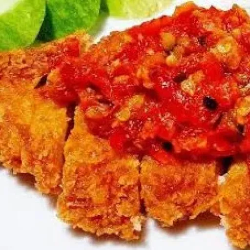'Katsu geprek'