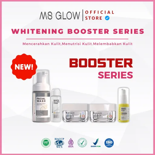 MS Glow Paket Whitening Booster Series