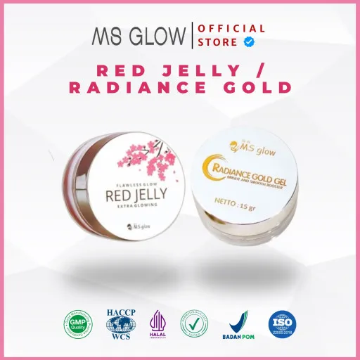 MS Glow Red Jelly / Radiance Gold