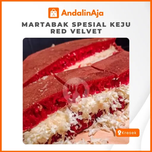 'Martabak Spesial Keju Red Velvet'