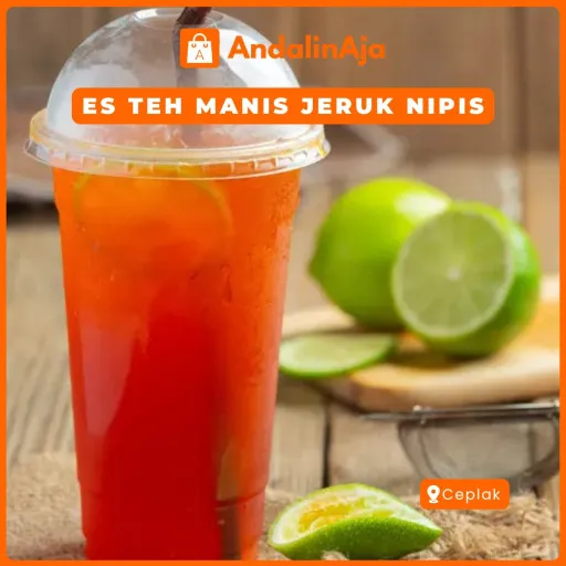 Es Teh manis Jeruk Nipis