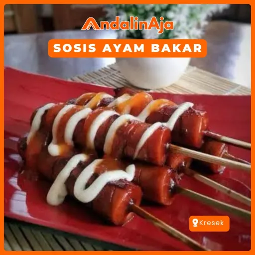 Sosis Ayam /  Sosis Merah Bakar