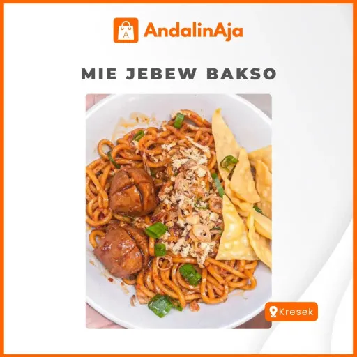 Mie Jebew Toping Bakso