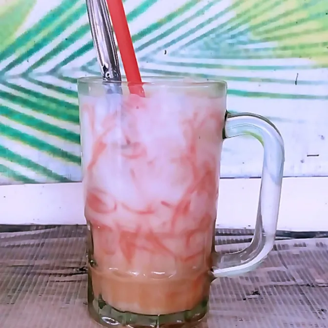 Es Kelapa Muda Jelly Susu
