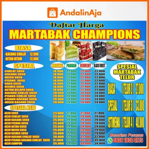 Martabak Spesial Keju Original
