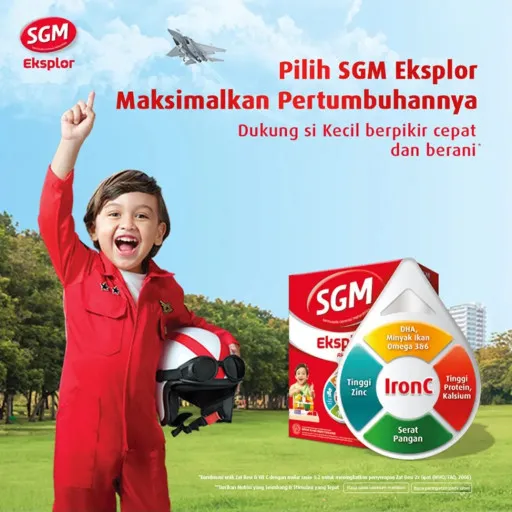 SGM EKSPLOR 1 PLUS MADU/VANILA 900G