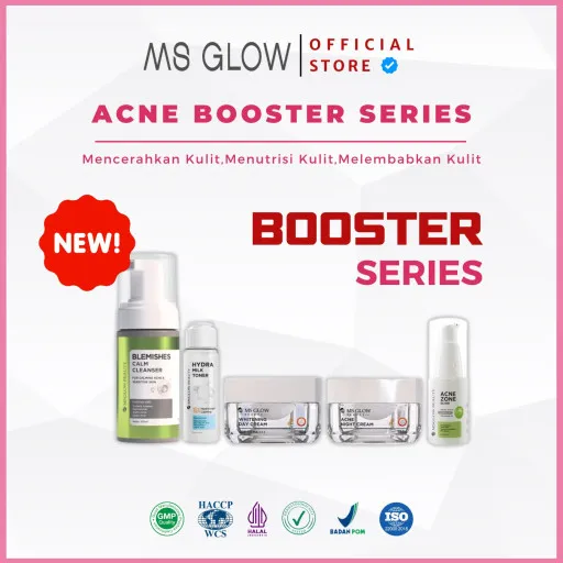 MS Glow Paket Acne Booster Series