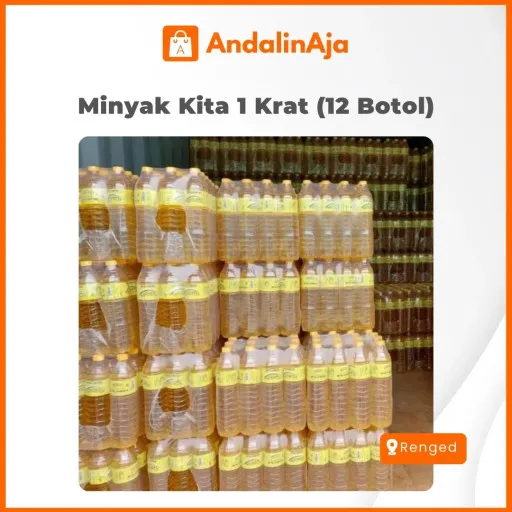 Minyak Kita Per Krat (12 Botol).Ecer Grosir Partai