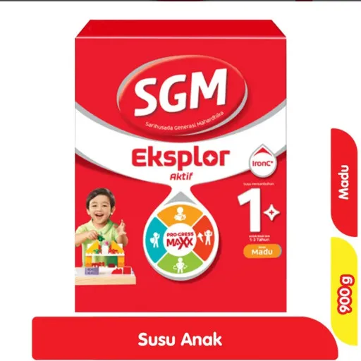 'SGM EKSPLOR 1 PLUS MADU/VANILA 900G'