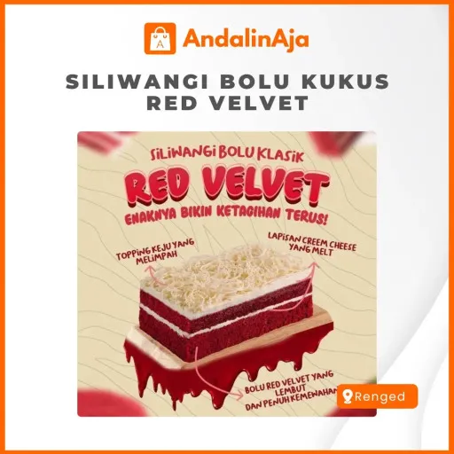 Siliwangi Bolu Kukus - Red Velvet