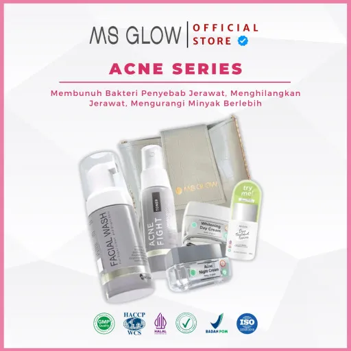 MS Glow Paket Acne Series