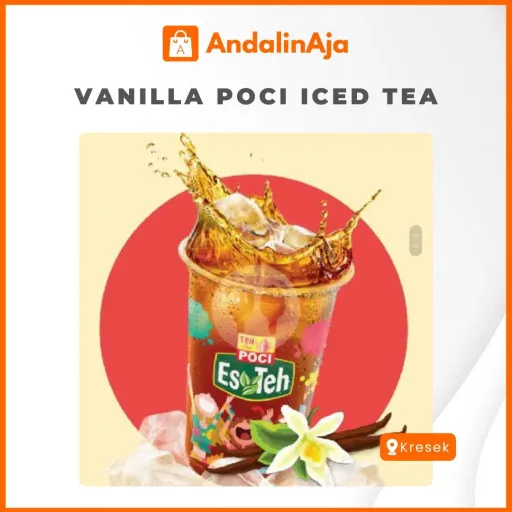 Vanilla Iced Teh Poci