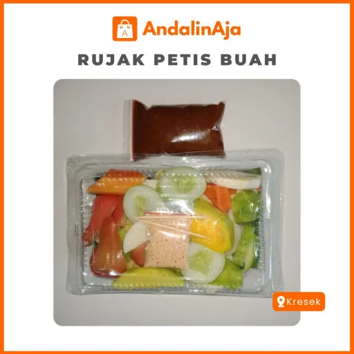 Rujak Petis Buah Segar